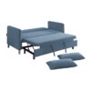 9406NBU Seating-Greenway Collection Convertible Studio Sofa with...