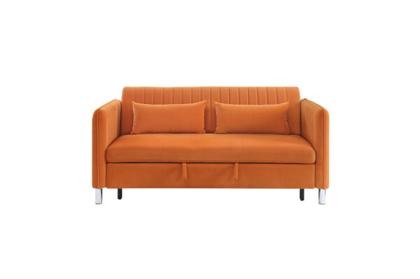 9406RN Seating-Greenway Collection Convertible Studio Sofa with...