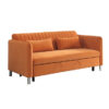 9406RN Seating-Greenway Collection Convertible Studio Sofa with...
