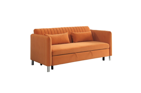9406RN Seating-Greenway Collection Convertible Studio Sofa with...