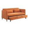 9406RN Seating-Greenway Collection Convertible Studio Sofa with...