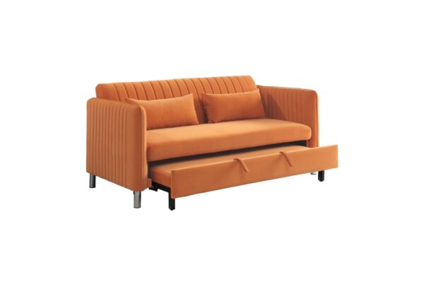 9406RN Seating-Greenway Collection Convertible Studio Sofa with...