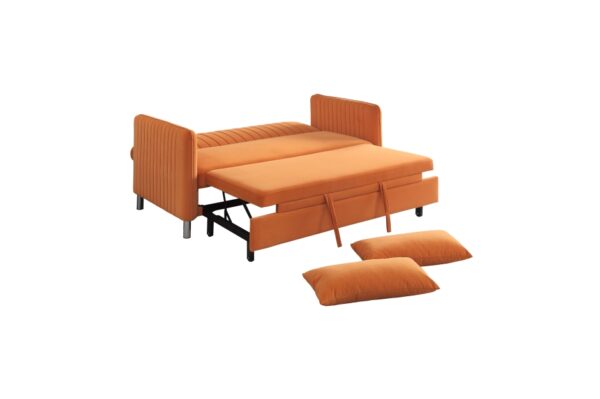 9406RN Seating-Greenway Collection Convertible Studio Sofa with...