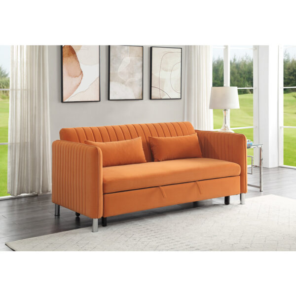 9406RN-3CL Convertible Studio Sofa with...