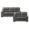 9407DG Seating-Michigan Collection 2pc Set: Sofa, Love