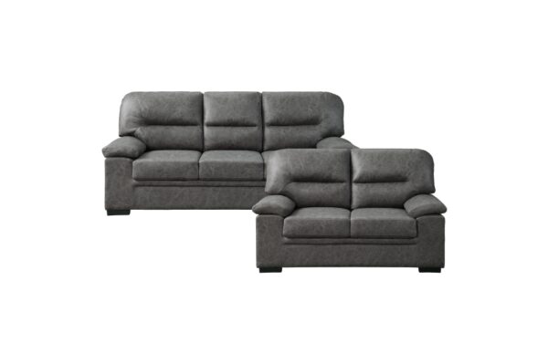 9407DG Seating-Michigan Collection 2pc Set: Sofa, Love