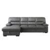 9407DG Seating-Michigan Collection 2pc Set: Sofa, Love