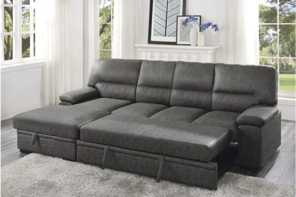 9407DG Seating-Michigan Collection 2pc Set: Sofa, Love