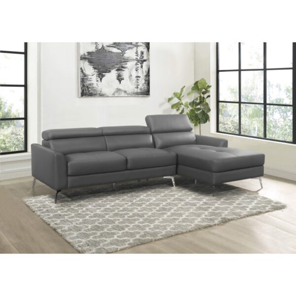 9408DGY*SC 2-Piece Sectional with Right...