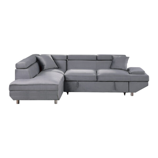 9412GY*SC 2-Piece Sectional with Adjus...