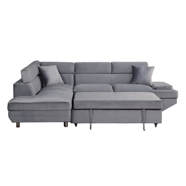 9412GY*SC 2-Piece Sectional with Adjus...