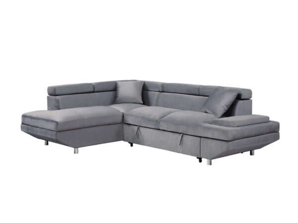 9412GY*SC 2-Piece Sectional with Adjus...