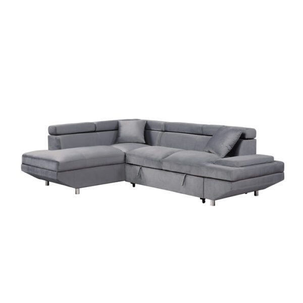 9412GY*SC 2-Piece Sectional with Adjus...