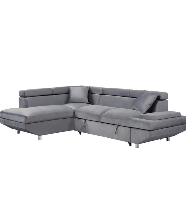 9412GY*SC 2-Piece Sectional with Adjus...