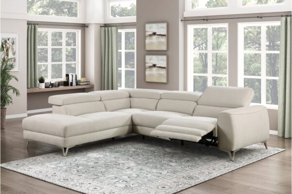 9415 Seating-Bienvenue Collection 2-Piece Power Reclining Sect...