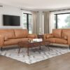 9416CAR Seating-Westcliffe Collection 2pc Set: Sofa, Love