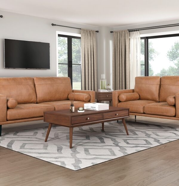 9416CAR Seating-Westcliffe Collection 2pc Set: Sofa, Love