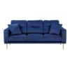 9417BUE Seating-Violetta Collection 2pc Set: Sofa, Love