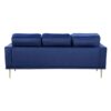 9417BUE Seating-Violetta Collection 2pc Set: Sofa, Love