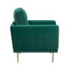 9417GRN Seating-Violetta Collection 2pc Set: Sofa, Love