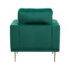 9417GRN Seating-Violetta Collection 2pc Set: Sofa, Love