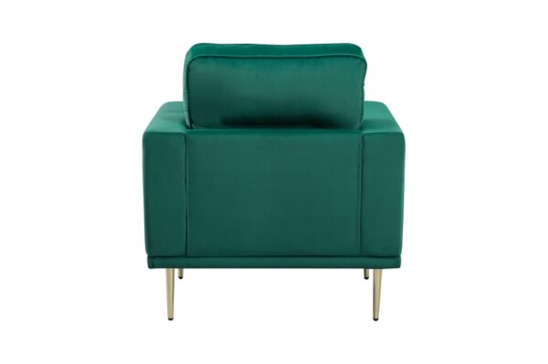 9417GRN Seating-Violetta Collection 2pc Set: Sofa, Love