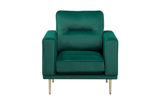 9417GRN Seating-Violetta Collection 2pc Set: Sofa, Love