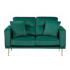 9417GRN Seating-Violetta Collection 2pc Set: Sofa, Love