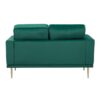 9417GRN Seating-Violetta Collection 2pc Set: Sofa, Love