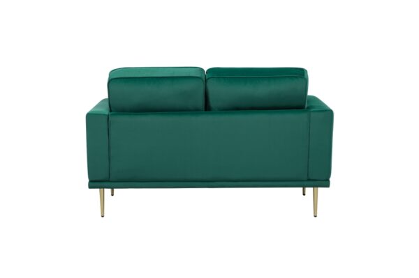 9417GRN Seating-Violetta Collection 2pc Set: Sofa, Love
