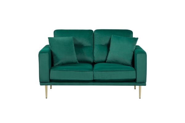 9417GRN Seating-Violetta Collection 2pc Set: Sofa, Love