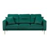 9417GRN Seating-Violetta Collection 2pc Set: Sofa, Love