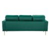 9417GRN Seating-Violetta Collection 2pc Set: Sofa, Love
