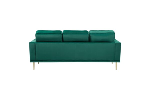 9417GRN Seating-Violetta Collection 2pc Set: Sofa, Love