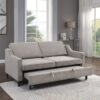 9428CB Seating-Adelia Collection Convertible Studio Sofa with...