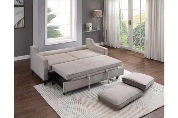 9428CB Seating-Adelia Collection Convertible Studio Sofa with...