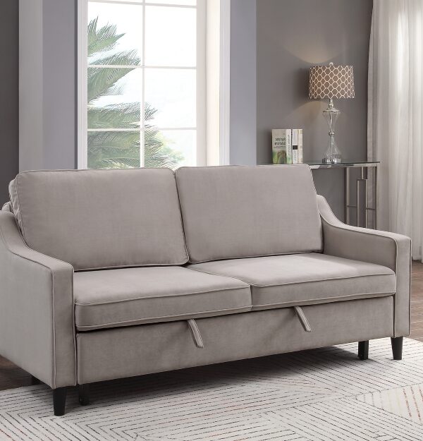 9428CB Seating-Adelia Collection Convertible Studio Sofa with...