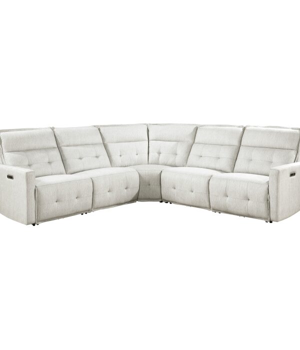 9444HMP*5SCPWH 5-Piece Modular Power Reclin...