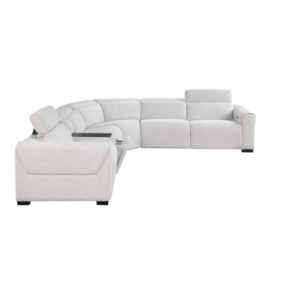 9455CLD*6LRRRPWH 6-Piece Modular Power Reclin...