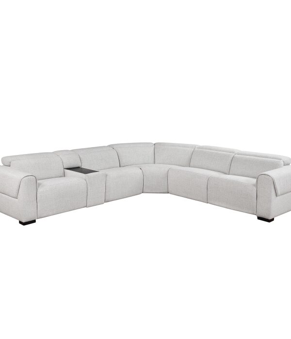9455CLD*6LRRRPWH 6-Piece Modular Power Reclin...