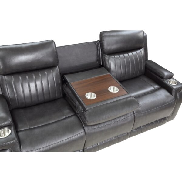 9456DG-3 Double Reclining Sofa with D...