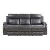 9456DG-3 Double Reclining Sofa with D...