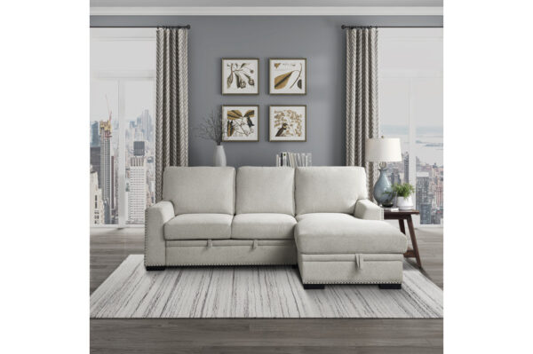 9468BE-SC Seating-Morelia Collection 2-Piece Sectional with Pull-...