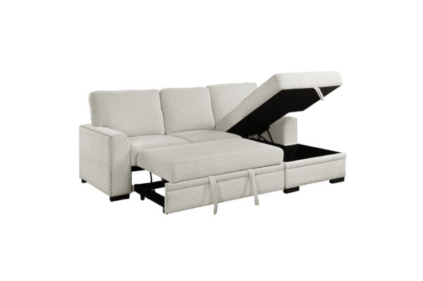 9468BE-SC Seating-Morelia Collection 2-Piece Sectional with Pull-...