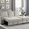 9468BE-SC Seating-Morelia Collection 2-Piece Sectional with Pull-...