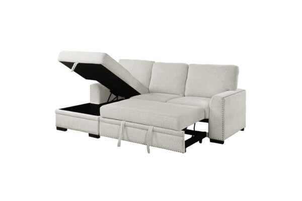 9468BE-SC Seating-Morelia Collection 2-Piece Sectional with Pull-...