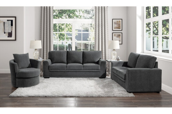 9468CC Seating-Morelia Collection 2pc Set: Sofa, Love