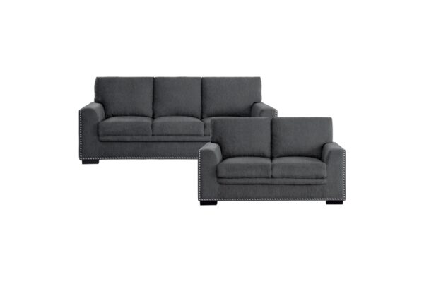 9468CC Seating-Morelia Collection 2pc Set: Sofa, Love