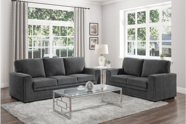 9468CC Seating-Morelia Collection 2pc Set: Sofa, Love