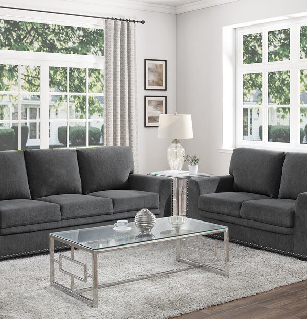 9468CC Seating-Morelia Collection 2pc Set: Sofa, Love